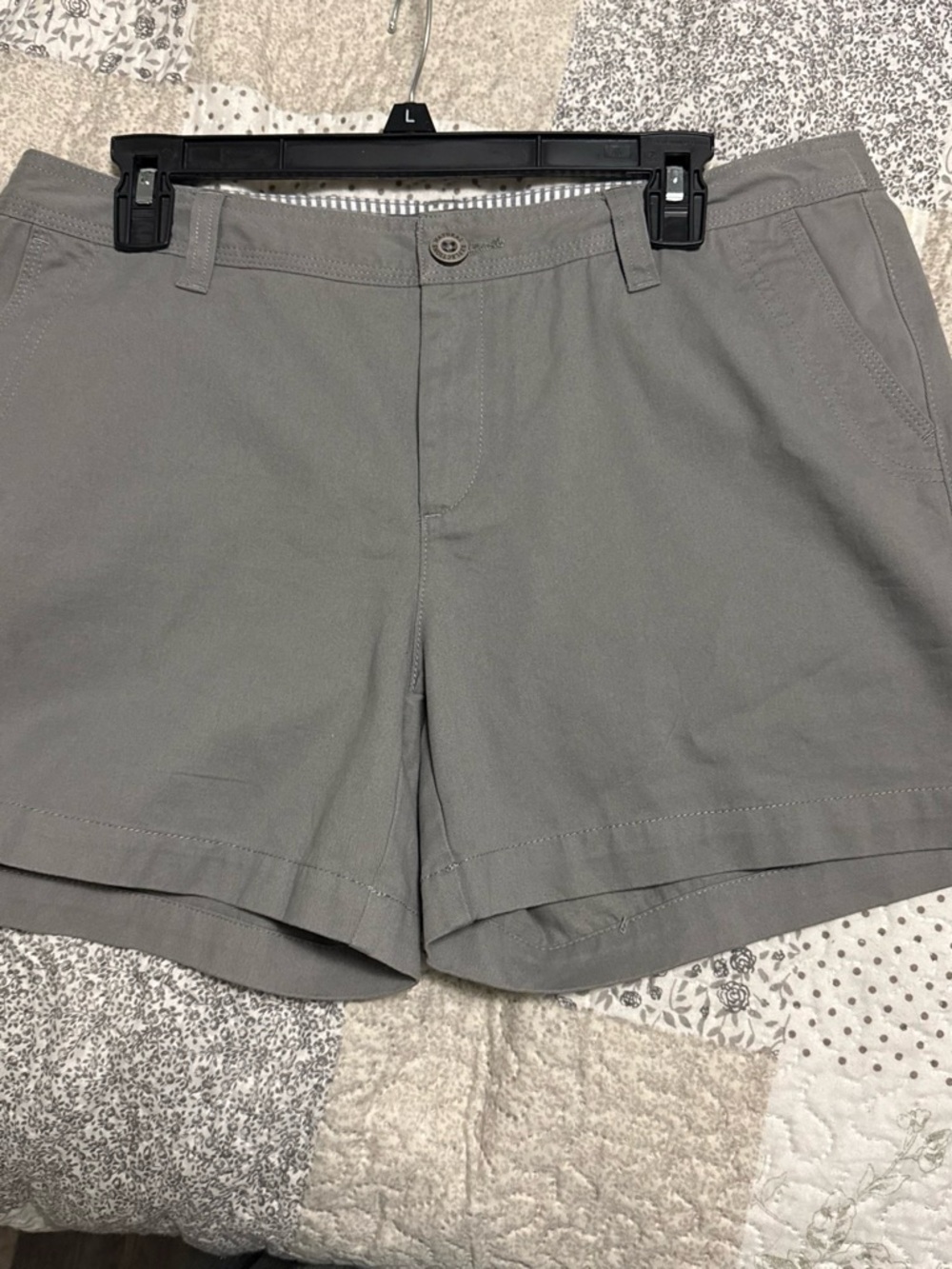 Ladies Casual Gray Shorts - Classic Summer Staple